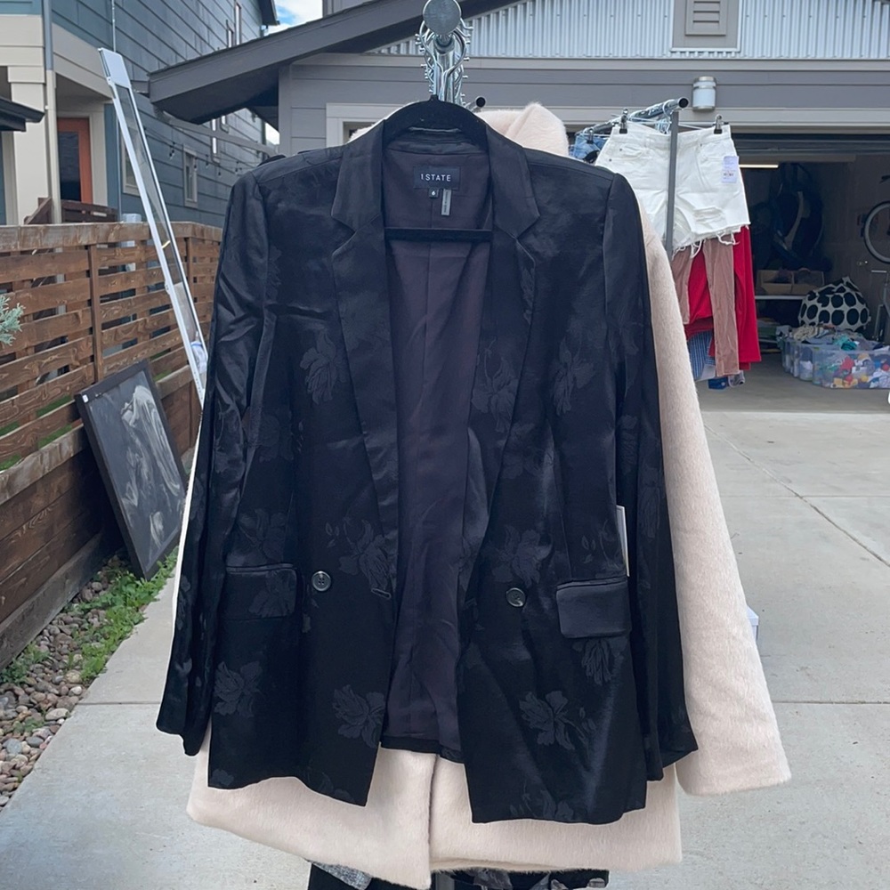 Black 1.State Blazer. Size 6.